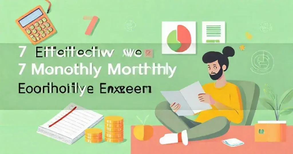 7 Effective Ways to Manage Monthly Expenses Revealed