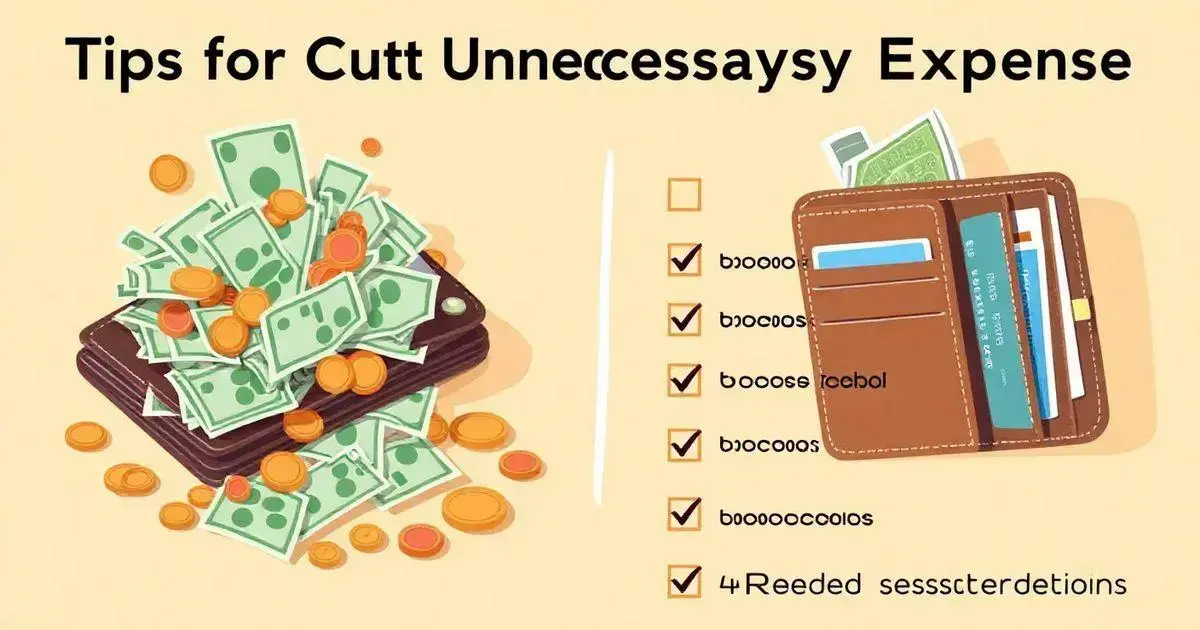 Tips for Cutting Unnecessary Expenses