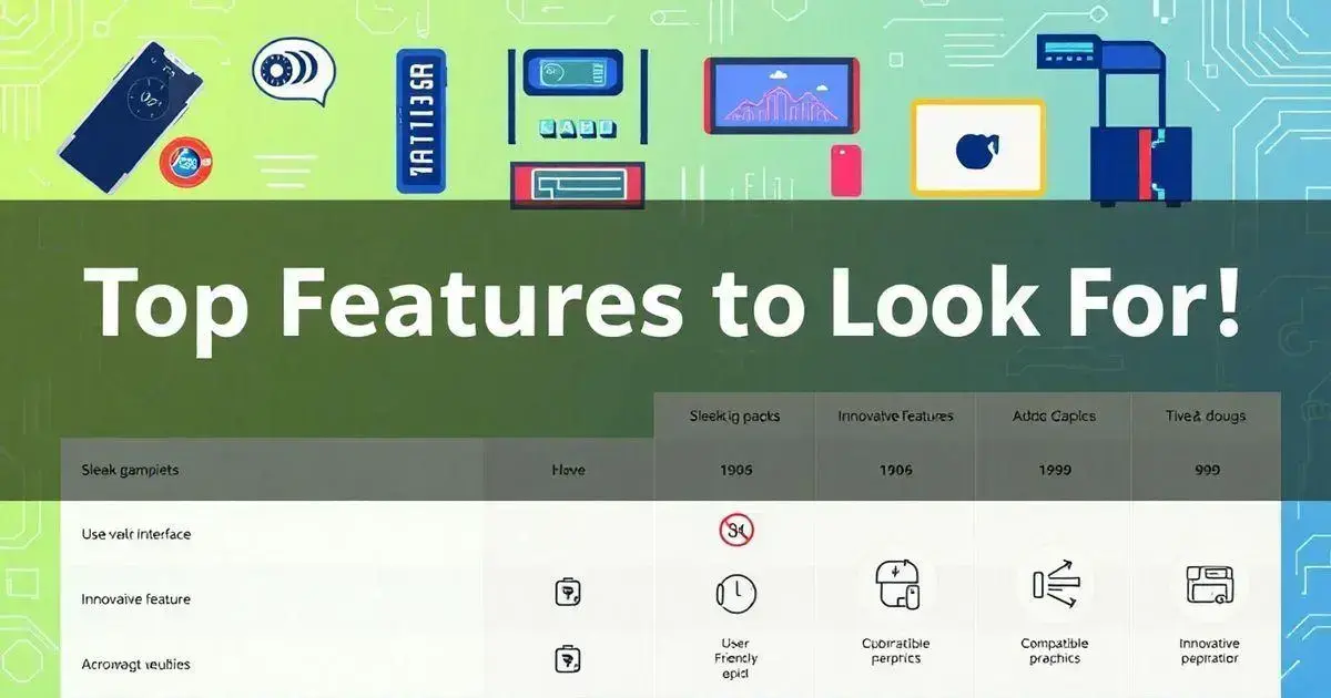 Top Features to Look For