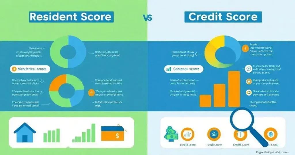 Understanding Resident Score vs Credit Score: A Complete Guide