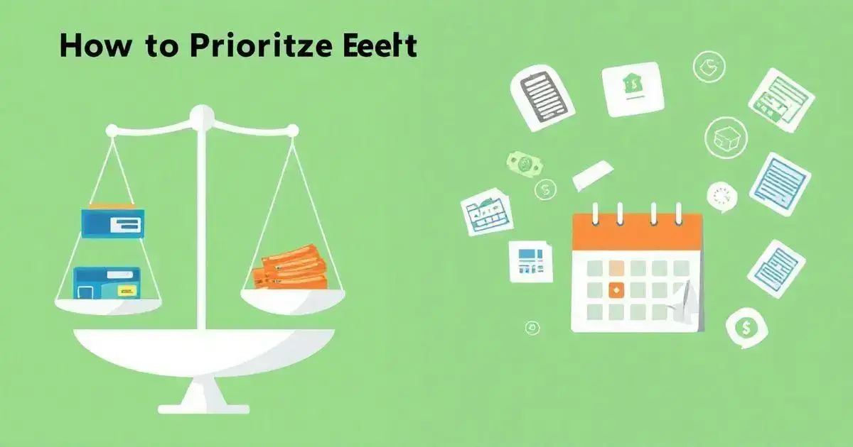 How to Prioritize Debt Payments Effectively